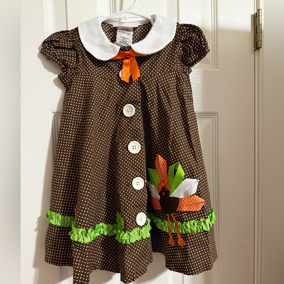 Bonnie Baby Thanksgiving Dress - Picture 1 of 10